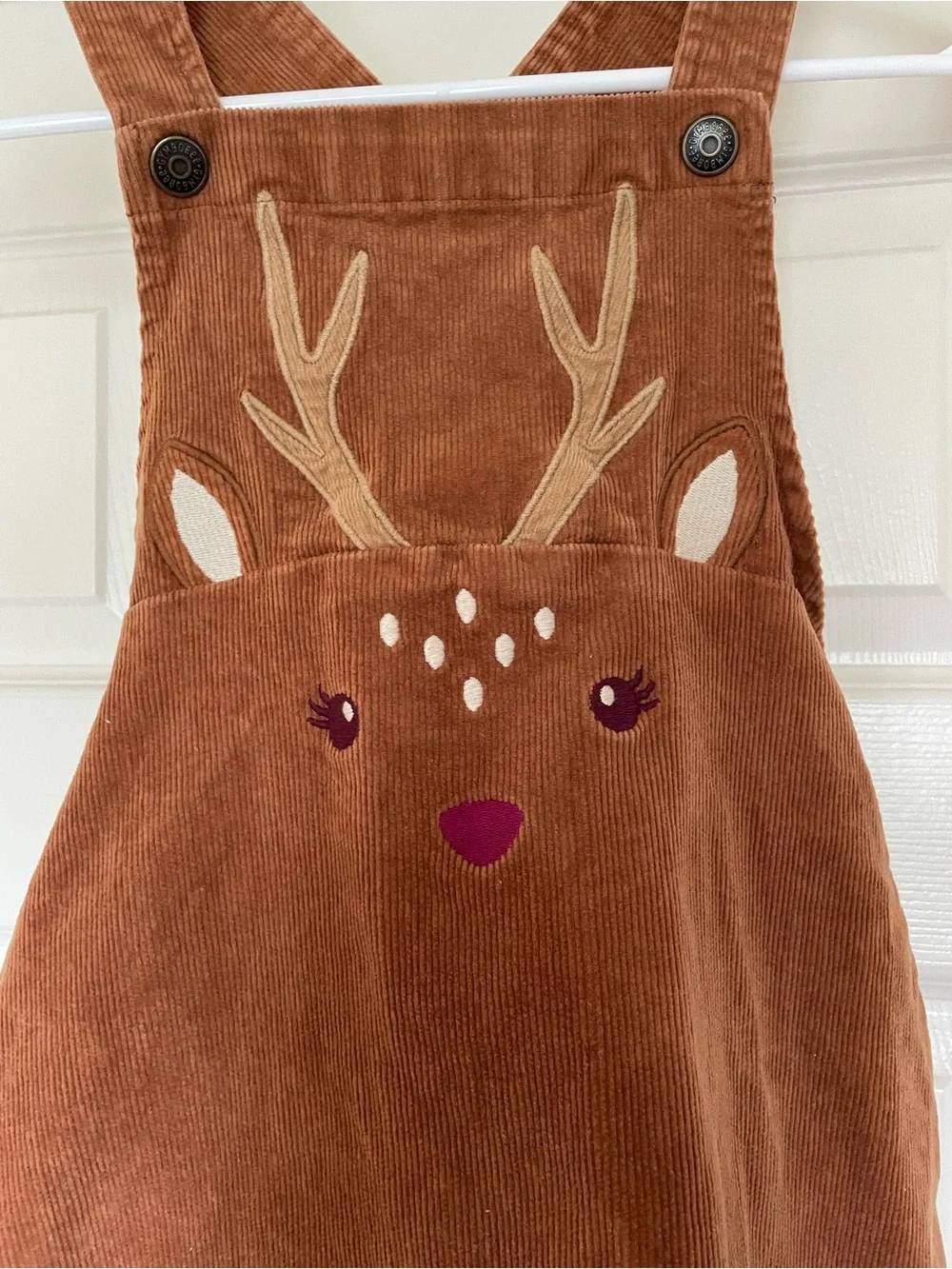 Gymboree Girls Embroidered Deer Corduroy Skirtall